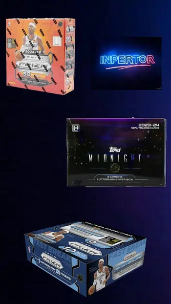 1€ De PDD Et Break Sur De la Fastbreak, Mega Box Prizm Et Topps Midnight