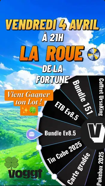 ROUE DE LA FORTUNE LE 04 AVRIL 21H00