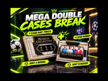 ✨✨MEGA DOUBLE CASE BREAK TOPPS MUSEUM SOCCER 2026✨✨ NOUVEAUTE HAT-TRICK ET HOBBY
