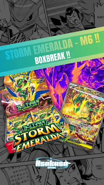 BOXBREAK STORM EMERALDA 🐉 ON VA CHERCHER LA RAYQUAZA 🔥