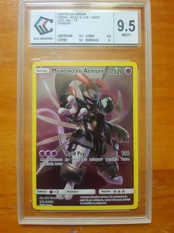 Pop 6! Mewtwo en Armure CCC 9,5