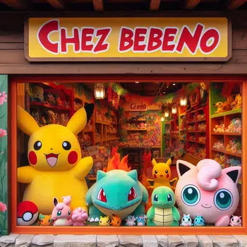 POKEMON TREASURE SHOP BY BEBENO