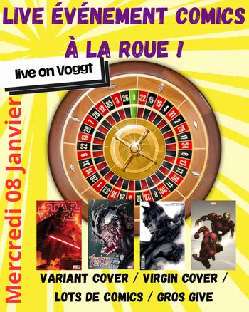 Comics à la roue que des gagnants