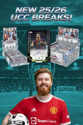 NEW 25/26 TOPPS UCC BREAKS WITH RHYS