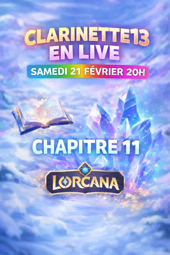 ❄️Live Lorcana Chapitre 11 Couleurs à la case 🎨