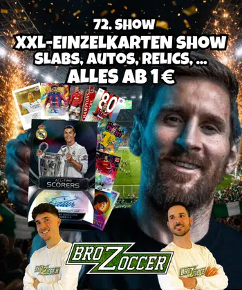 XXL-Einzelkartenshow ab 1€!🤑Buli Chrome Box Givi!🎁Slabs, Autos, Relics, ...!🤩