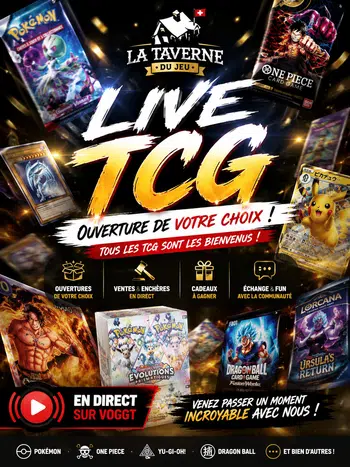 Multi TCG, Pokémon, Magic, dbz, one piece etc….