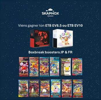 Live boxbreak et ventes de cartes FR et JP