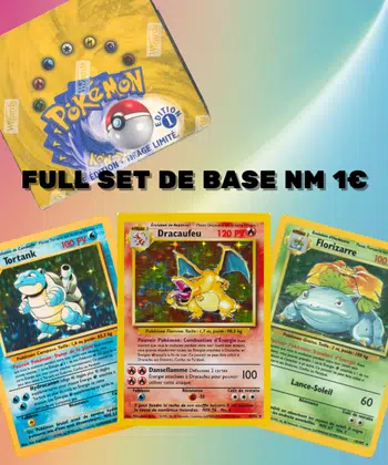 Set de Base NM complet à l'unité à 1€ | Dracaufeu & co 🔥