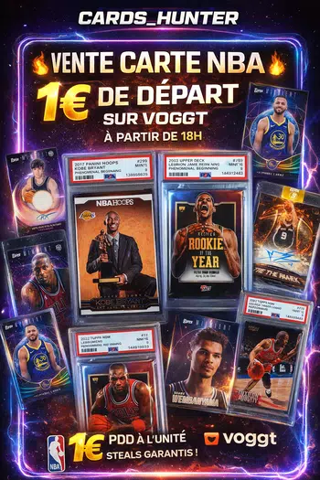 💣 QUE DES GROSSES CARTES 🔥 NBA DÉPART 1€