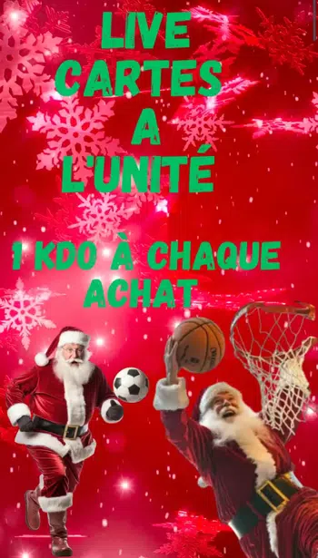 Live cartes à l'unité Foot NBA TCG