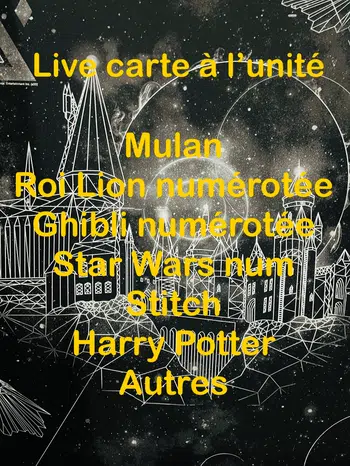 Carte à l’unité Multi-TCG: mulan, roi lion…