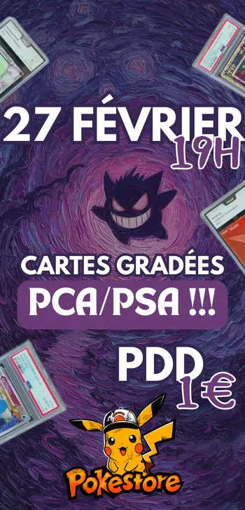 đ„ 1⏠PDD !!! PCA/PSA 10 đ„!!! âš Les Dingueries cachĂ©es de Pokestore âš