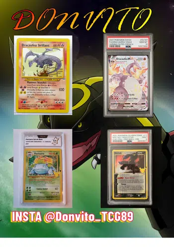 🔥 INCROYABLE give acheteur !!!!!🔥 Dracaufeu Brillant, dracaufeu VMax shiny PSA 10 et plein d'autre !