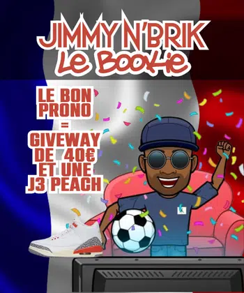 LIVE BOOKIE #7 / JORDAN 3 PEACH EN GIVEWAY