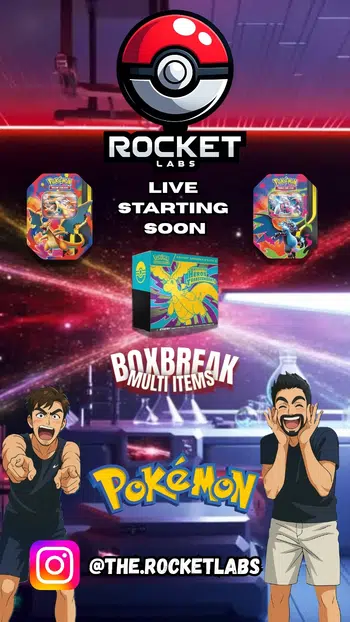 🔥Le Boxbreak de RocketLabs 1€ PDD🔥 Multi Série FR et Multi TCG FR