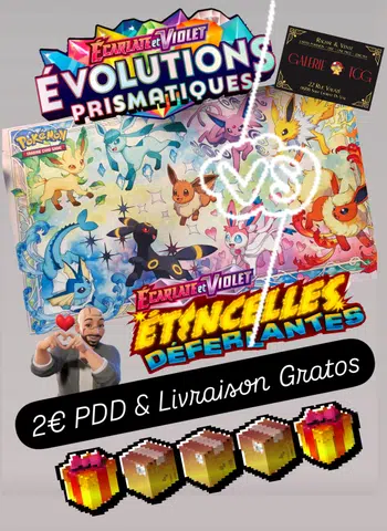 Évolutions Prismatiques VS Étincelles Déferlantes