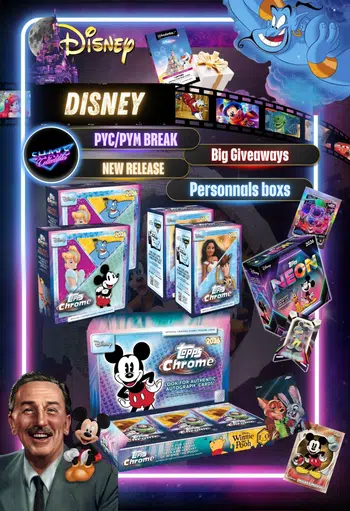 ✨Release Topps Chrome Disney🧚🏻