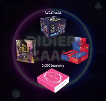 AB 1€ Donruss + 3er Gold + 2er Barca! 😍🔥