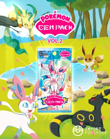 🌸 GemPack VOL.2 🌸 La toute nouvelle série aux AR exclusif d'Evoli est arrivé, boxbreak et display scellé 🌸