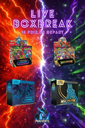 Mega Show Boxbreak 100% FR 1€ PDD !!!!! 🤩🔥🔥