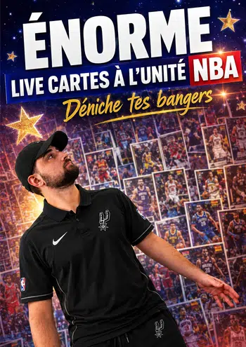 ÉNORME LIVE CARTES À L’UNITÉ NBA, DÉNICHE TES BANGERS !