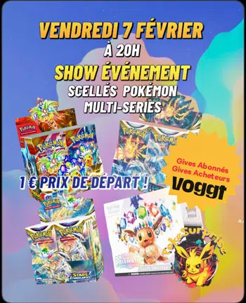 🔥 Spécial Coffrets +Booster  1€ PDD 🔥