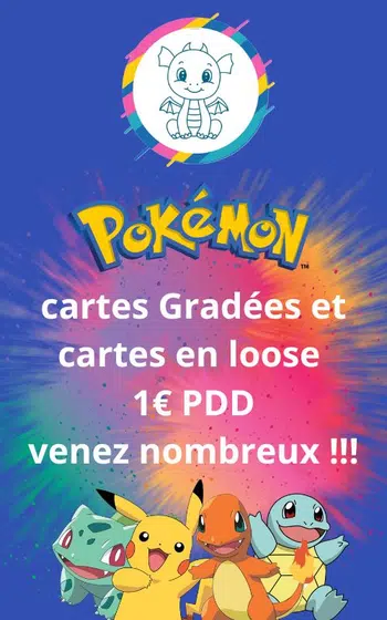 Cartes gradées et cartes en loose peluche figurine 1PDD !!!