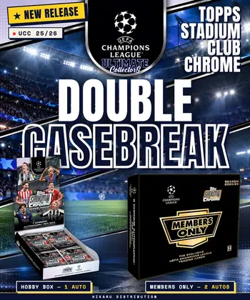 🏆 ULTIMATE DOUBLE CASEBREAK -  RELEASE DAY STADIUM CLUB CHROME UCC 25/26 🏆