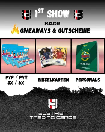 🔥1st Show - AustrianTradingCards goes Live!🔥