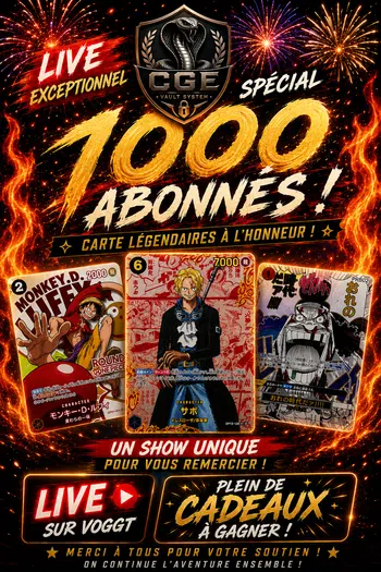 Show des 1000 abonnés 🎊🏴‍☠️ give et pépite à gogo