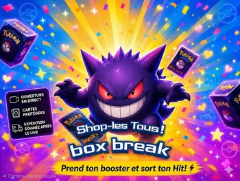 Boxbreak multiséries!! Sceller en achat immédiat!
