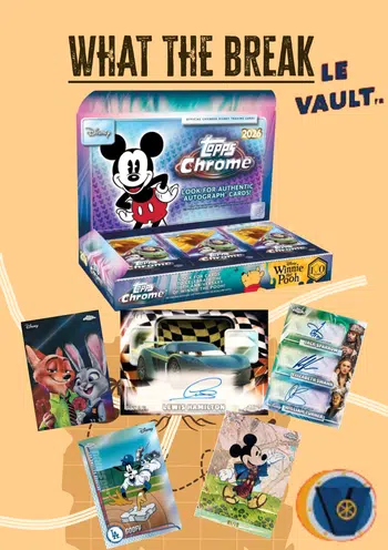 Release ! Topps Disney Chrome 2026