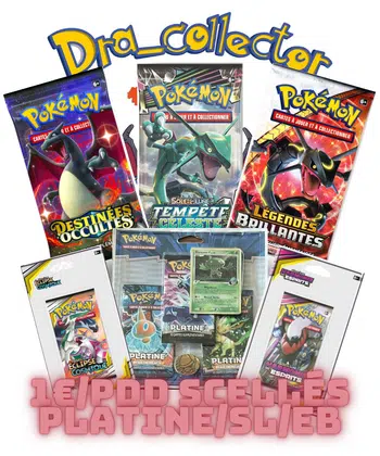 🐉 Boxbreak Display Tempête Céleste 🐉 / scellés Platine/SL/EB !