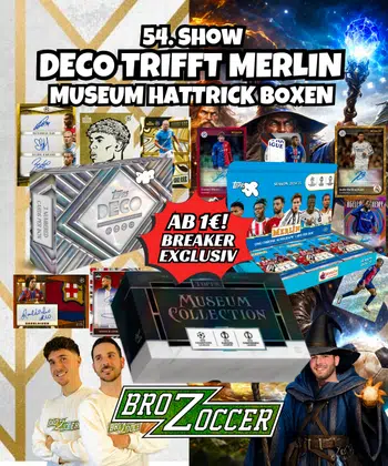 Museum Hattrick ab 1€!😱 Deco trifft auf Merlin!⚽️🧙🏼‍♂️100€ Gutscheine!😍 Ab 1€, RTB, PYP🔥 Wo Eleganz zur Magie wird!🪄