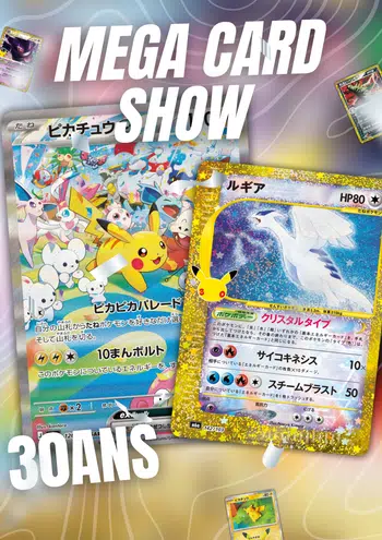 🎂 MEGA CARD SHOW TOUTES LES CARTES DES 30TH POKEMON JAP EN 1 PDD 🎉