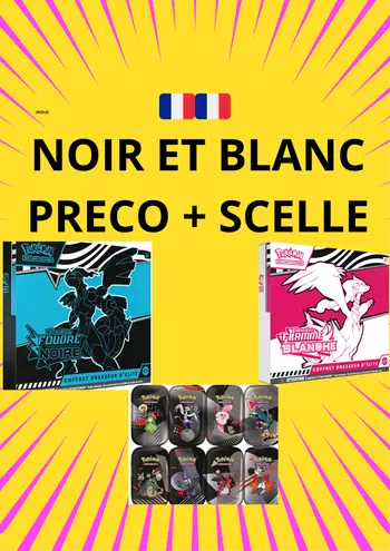 PRECOMMANDE EV11 NOIR ET BLANC ET SCELLE FR