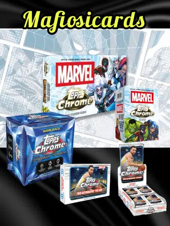 Topps chrome Cosmic Marvel + nouveauté TOPPS CHROME SAPPHIRE UCC💥
