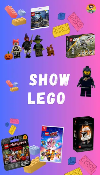 SHOW LEGO ! Star wars Harry Potter Minifigures etc.