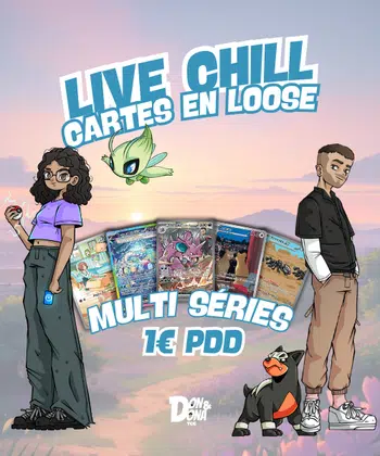 DERNIER SHOW CHILL CARTES À L'UNITÉ & GRADÉES DE L'ÉTÉ ☀️ - 1€ PDD