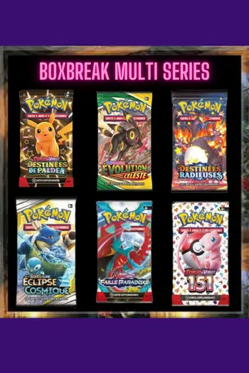 Boxbreak Paldea 4.5, EB7 , Eclipse cosmique & multi séries quoi
