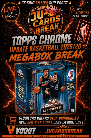 Break 4 megabox topps chrome update basketball 2025/26
