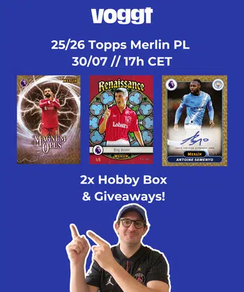 Topps Merlin Premier League 2x Hobby Box Break
