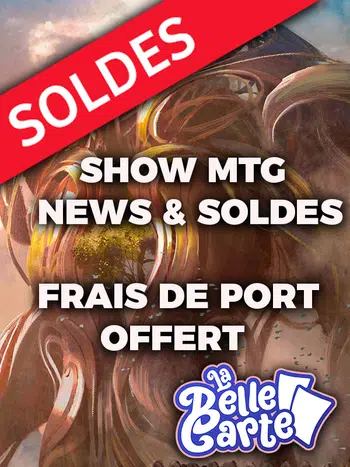 SHOW SCELLE MTG : ACTUALITES, SOLDES ET FRAIS DE PORT OFFERT !
