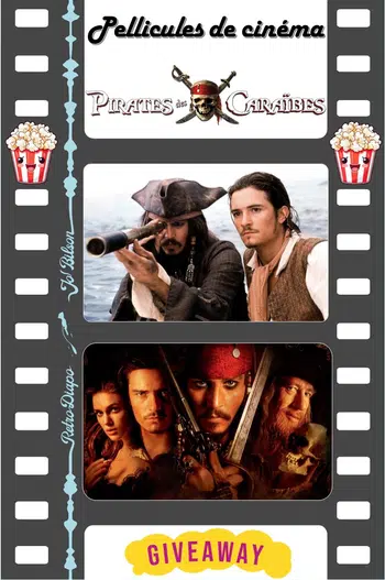 🎞️ Pellicules de cinéma Pirates des Caraïbes 🎥