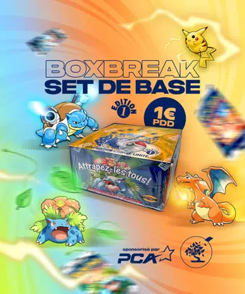 BOXBREAK DISPLAY SET DE BASE ÉDITION. 1 ! ✨