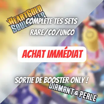 FRESH-PACK bloc D&P/Platine/HGSS pour compléter tes séries !