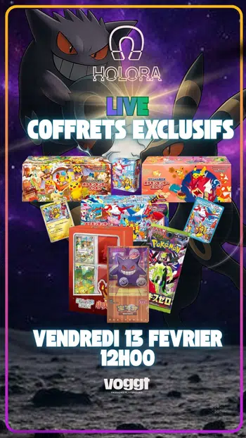 🤩🔥 COFFRETS EXCLUSIFS - GEMPACK & DISPLAY JAP 🔥🤩