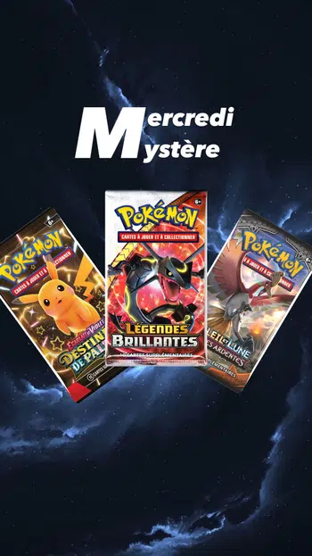 🎁Mercredi Mystère!🎁Vien chopper ton légendes brillantes pour 9€