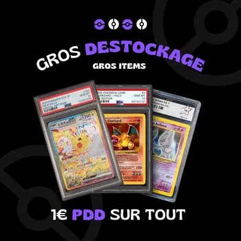 1€ PDD 🔥 LIVE 100% DESTOCKAGE 🔥 GIVEAWAY 🔥 + 100 CARTES GRADÉES 🔥